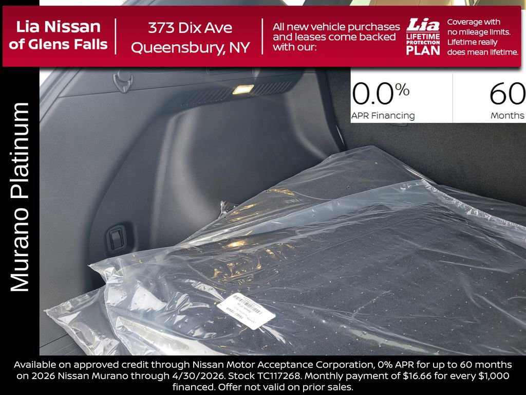 New 2026 Nissan Murano Platinum image 36