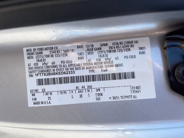 Used 2019 Ford F250 XLT w/ XLT Value Package AWD/4WD image 25