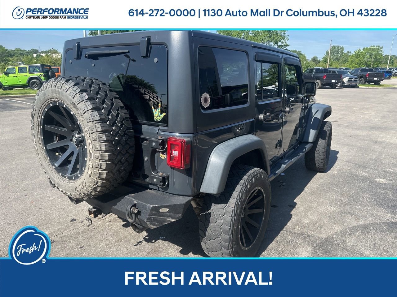 Used 2017 Jeep Wrangler Unlimited Sport w/ Quick Order Package 24S AWD/4WD image 4