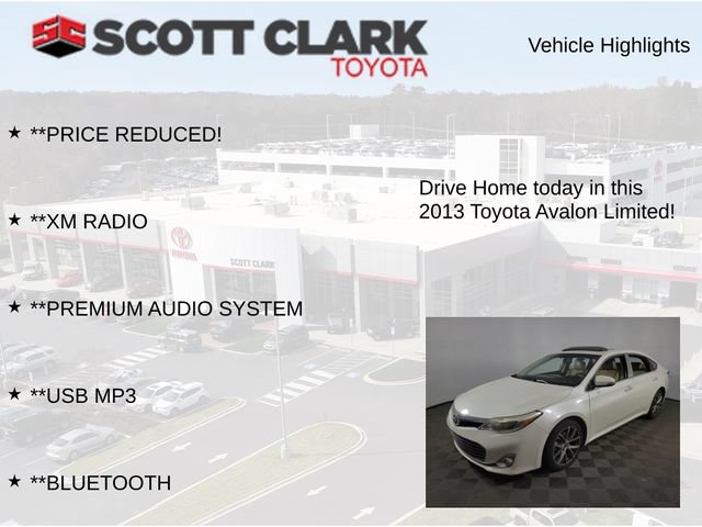Used 2013 Toyota Avalon Limited FWD image 7