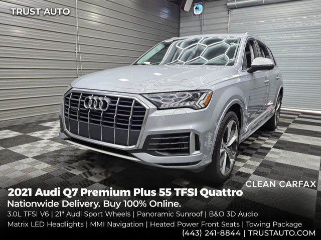Used 2021 Audi Q7 3.0T Premium Plus w/ Premium Plus Package