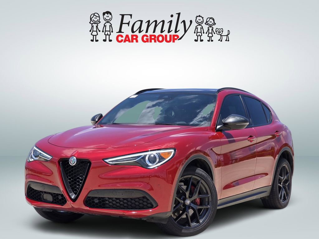 Used 2019 Alfa Romeo Stelvio Ti Sport w/ Quick Order Package 22S Sport AWD/4WD video 1