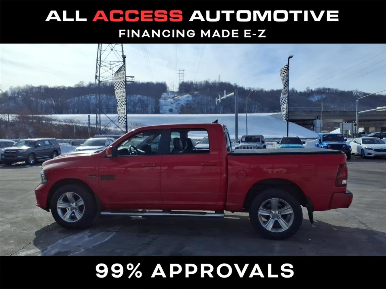Used 2016 RAM 1500 Sport w/ Torred Sport Package image 3