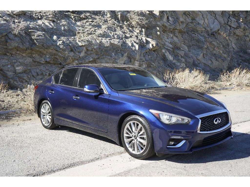 Used 2022 INFINITI Q50 Luxe w/ Cargo Package