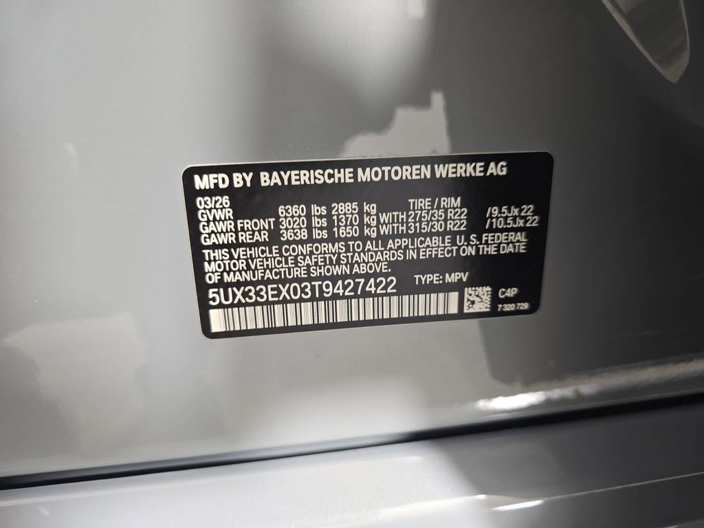 New 2026 BMW X6 xDrive40i w/ Climate Comfort Package image 31