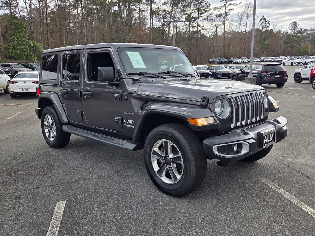 Used 2021 Jeep Wrangler Unlimited Sahara image 1