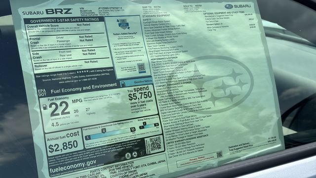 New 2026 Subaru BRZ tS RWD image 28
