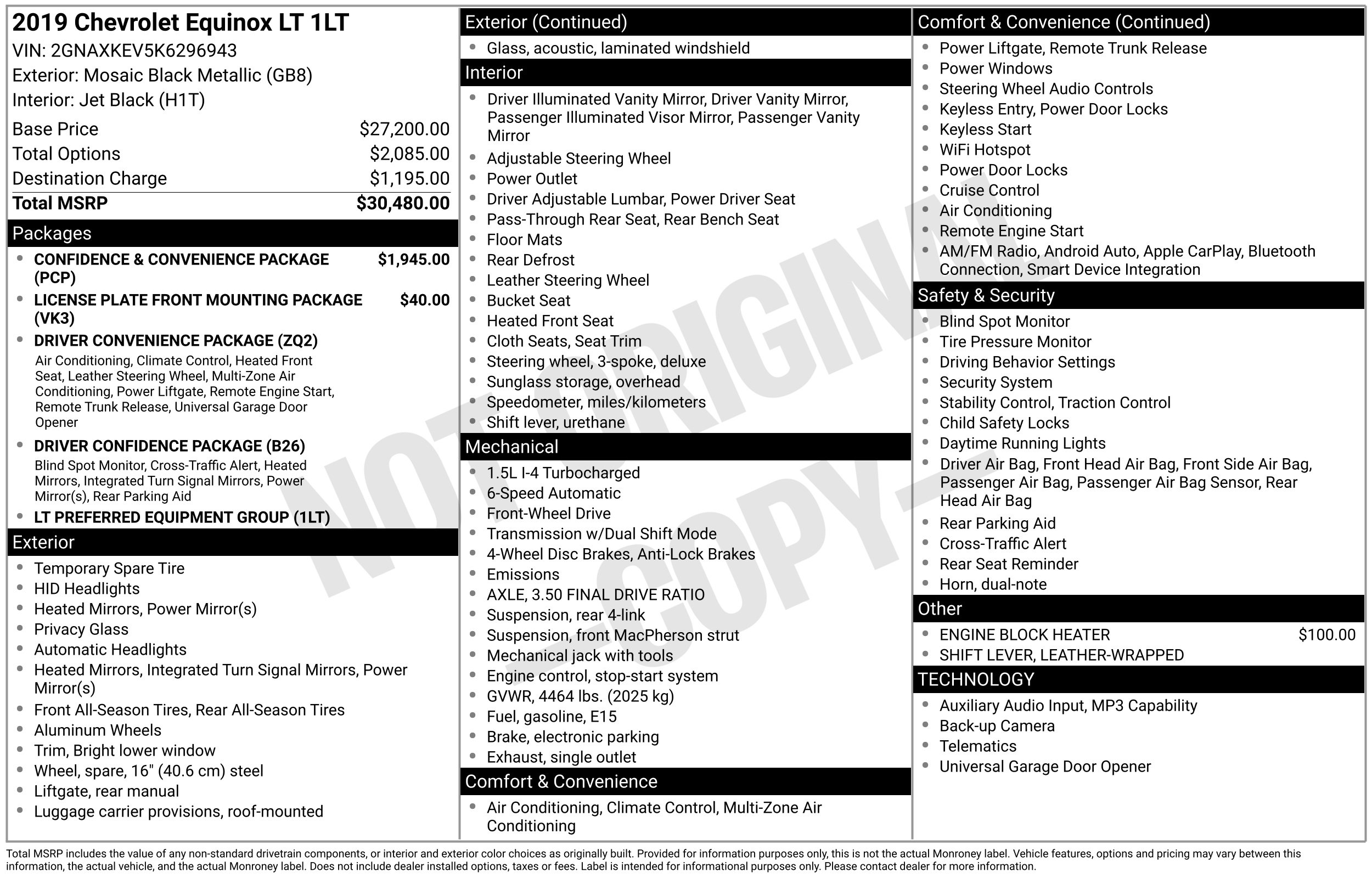Used 2019 Chevrolet Equinox LT image 5