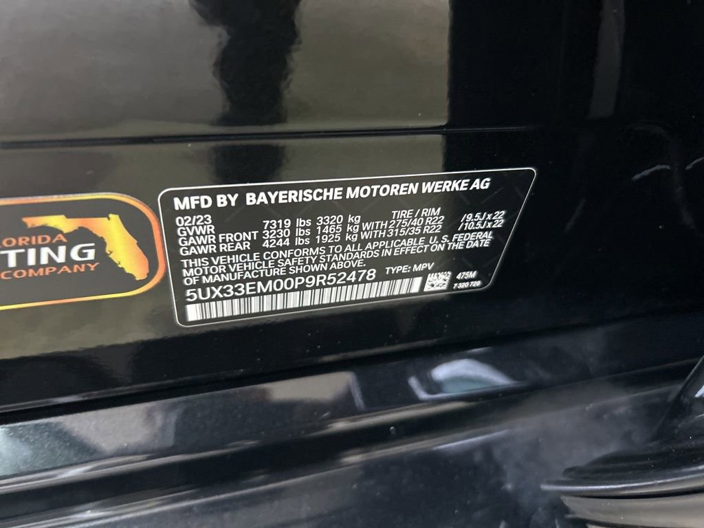 Used 2023 BMW X7 M60i w/ Executive Package image 58