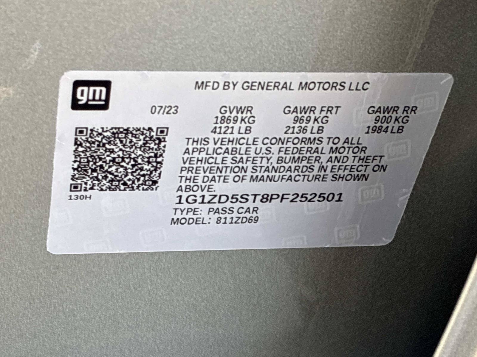 Used 2023 Chevrolet Malibu LT FWD image 23