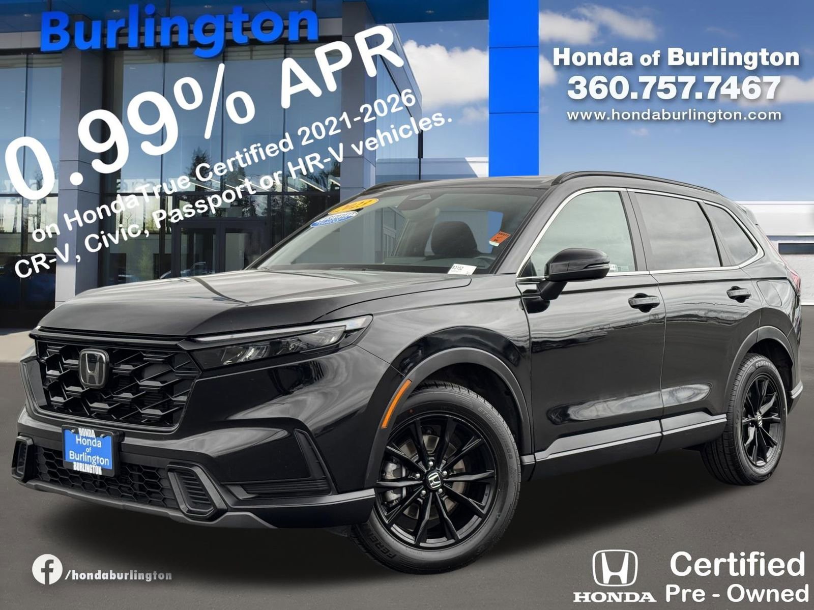 Certified 2023 Honda CR-V Sport