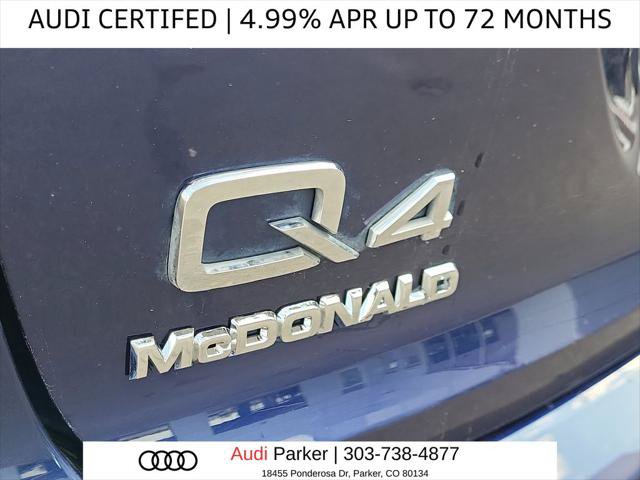 Certified 2023 Audi Q4 e-tron Premium Plus AWD/4WD image 11