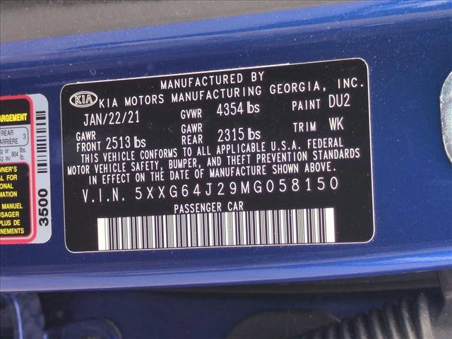 Used 2021 Kia K5 GT-Line image 13