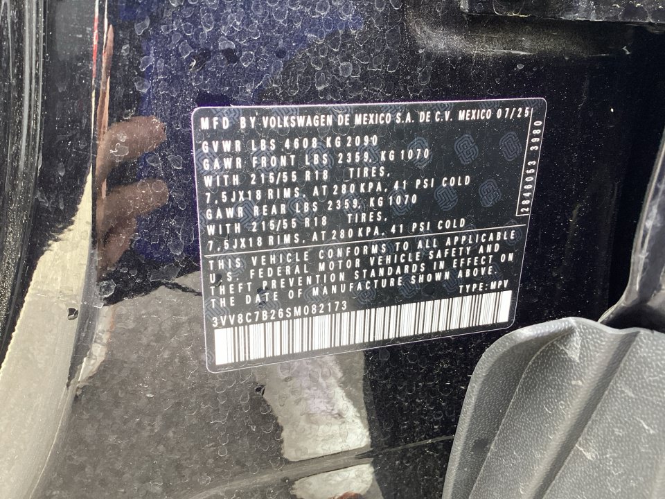 Certified 2025 Volkswagen Taos S AWD/4WD image 35