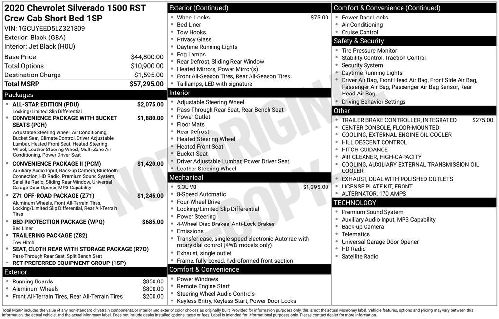 Used 2020 Chevrolet Silverado 1500 RST w/ All-Star Edition AWD/4WD image 31