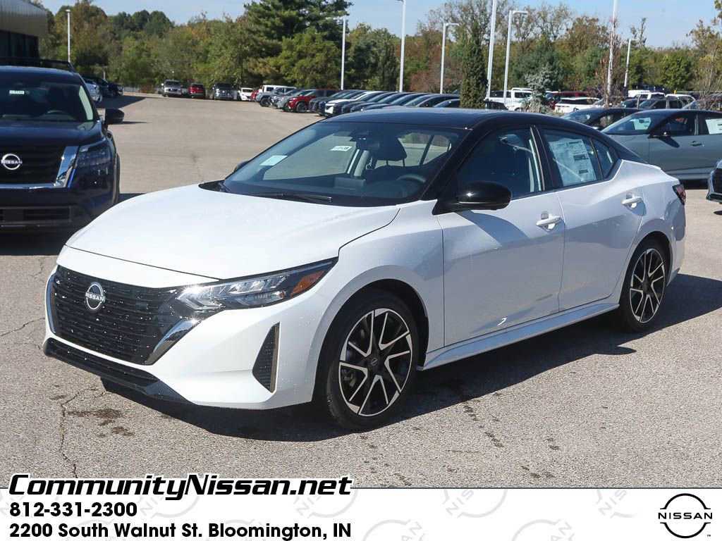 New 2025 Nissan Sentra SR w/ SR Premium Package