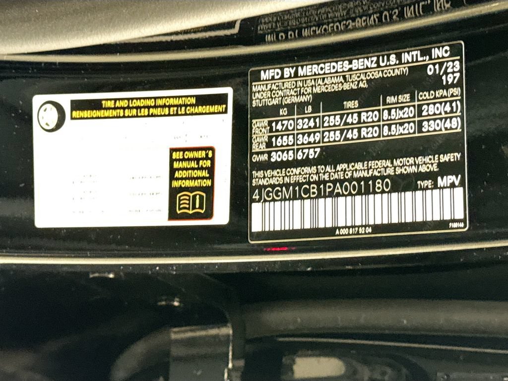 Certified 2023 Mercedes-Benz EQE 350+ 4MATIC SUV image 38