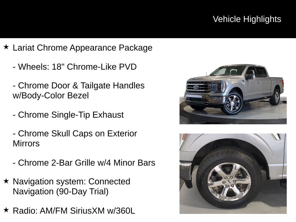 Used 2021 Ford F150 Lariat w/ Equipment Group 502A High AWD/4WD image 25
