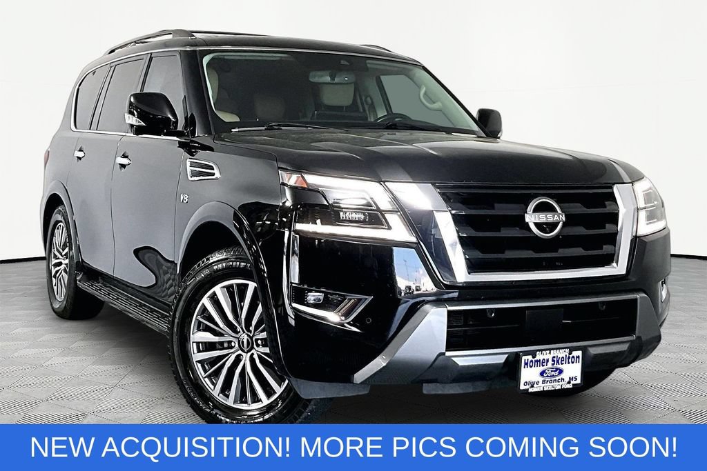 Used 2021 Nissan Armada SL w/ Captain's Chairs Package