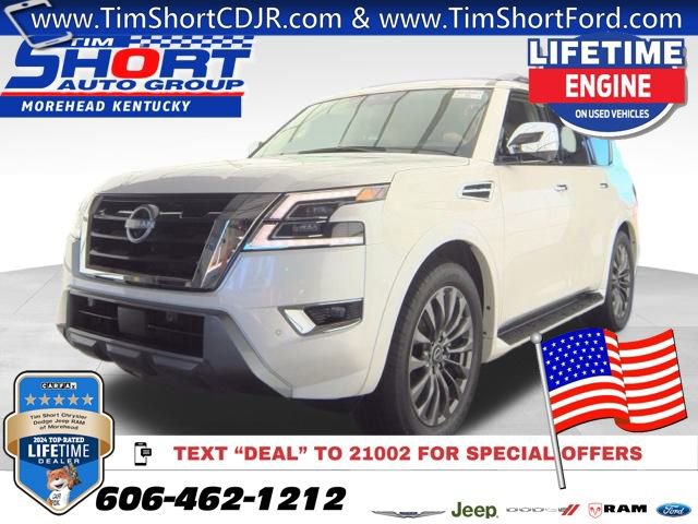 Used 2024 Nissan Armada Platinum w/ Captain's Chairs Package