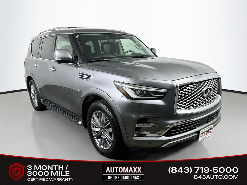 Used 2019 INFINITI QX80 Luxe w/ Proassist Package RWD image 1