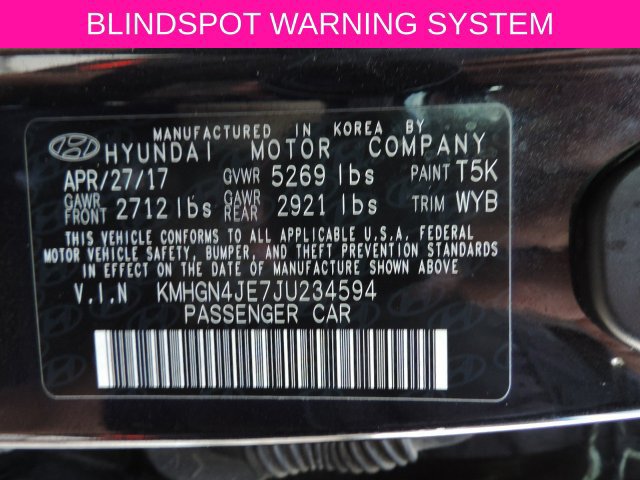 Used 2018 Genesis G80 3.8 w/ Option Group 02 RWD image 14