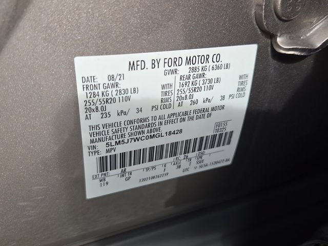 Used 2021 Lincoln Aviator Reserve w/ Equipment Group 201A RWD image 14