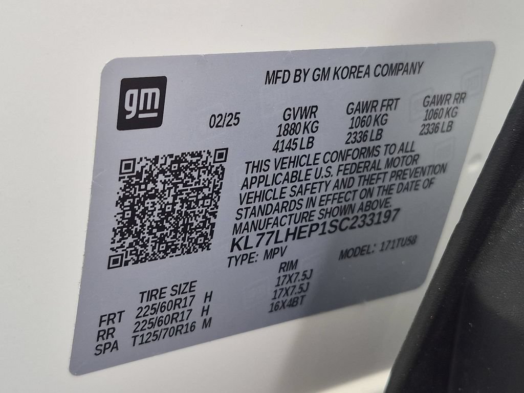 Used 2025 Chevrolet Trax LT w/ LT Convenience Package FWD image 33