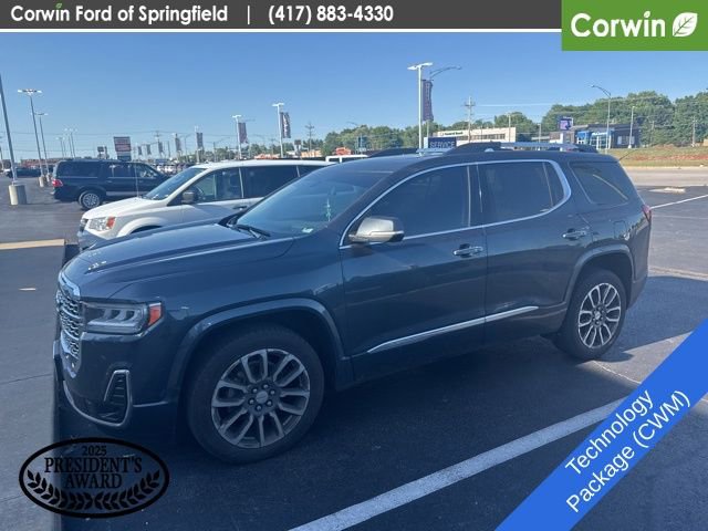 Used 2020 GMC Acadia Denali w/ Technology Package AWD/4WD image 2