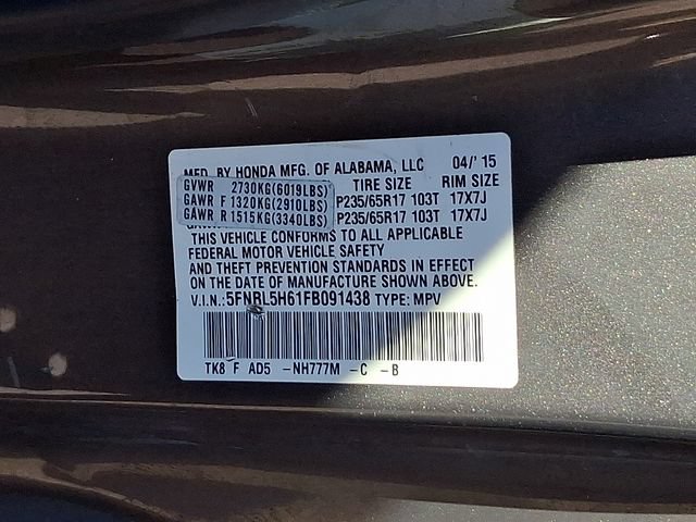 Used 2015 Honda Odyssey EX-L image 29