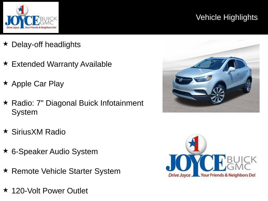 Certified 2022 Buick Encore Preferred w/ Safety Package AWD/4WD image 25