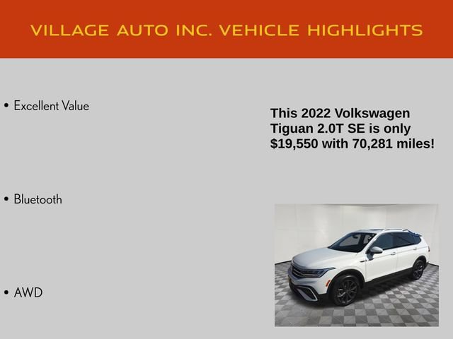 Used 2022 Volkswagen Tiguan SE AWD/4WD image 14
