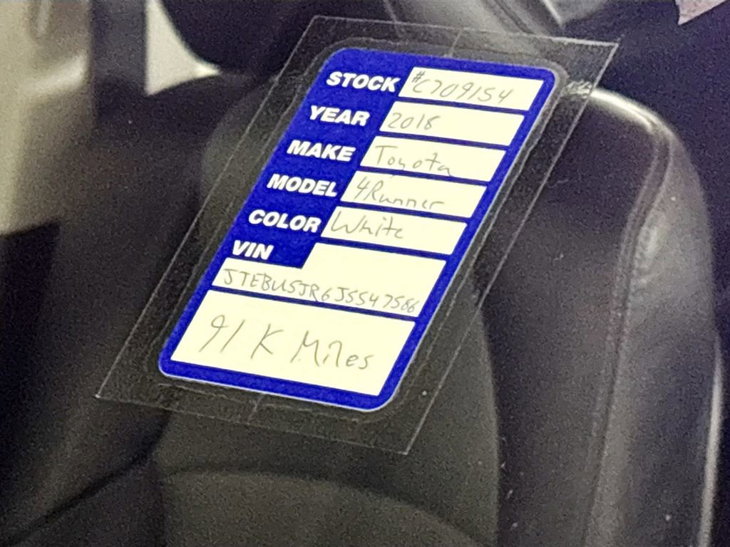 Used 2018 Toyota 4Runner SR5 Premium image 26