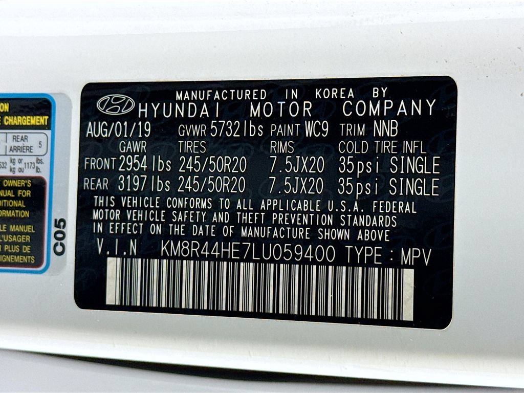 Used 2020 Hyundai Palisade SEL w/ Premium Package FWD image 36