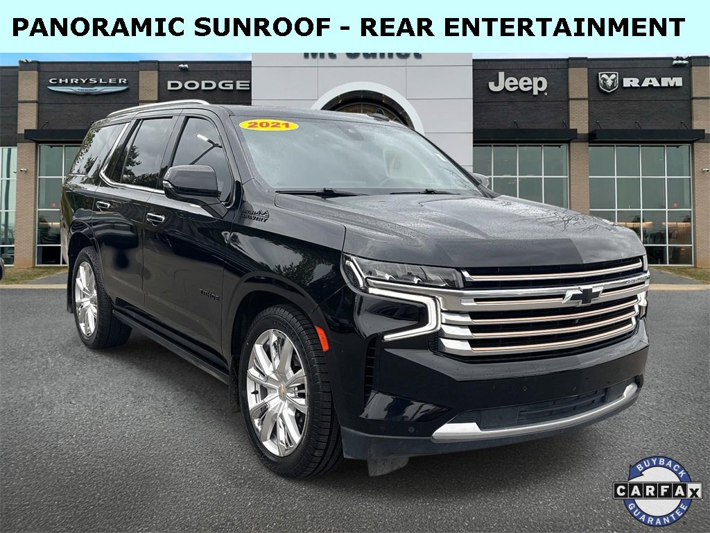 Used 2021 Chevrolet Tahoe High Country