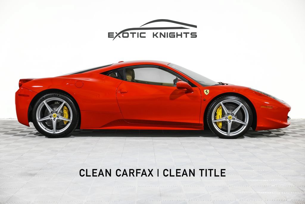 Used 2010 Ferrari 458 Italia Coupe RWD image 1