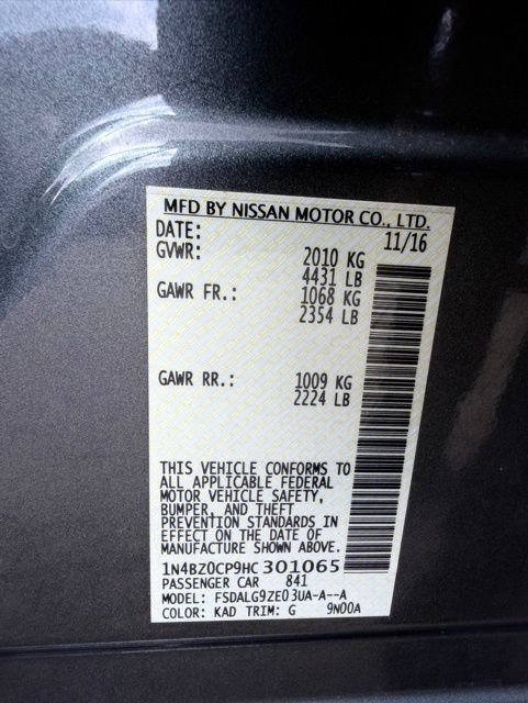 Used 2017 Nissan Leaf SL w/ Premium Package FWD image 39