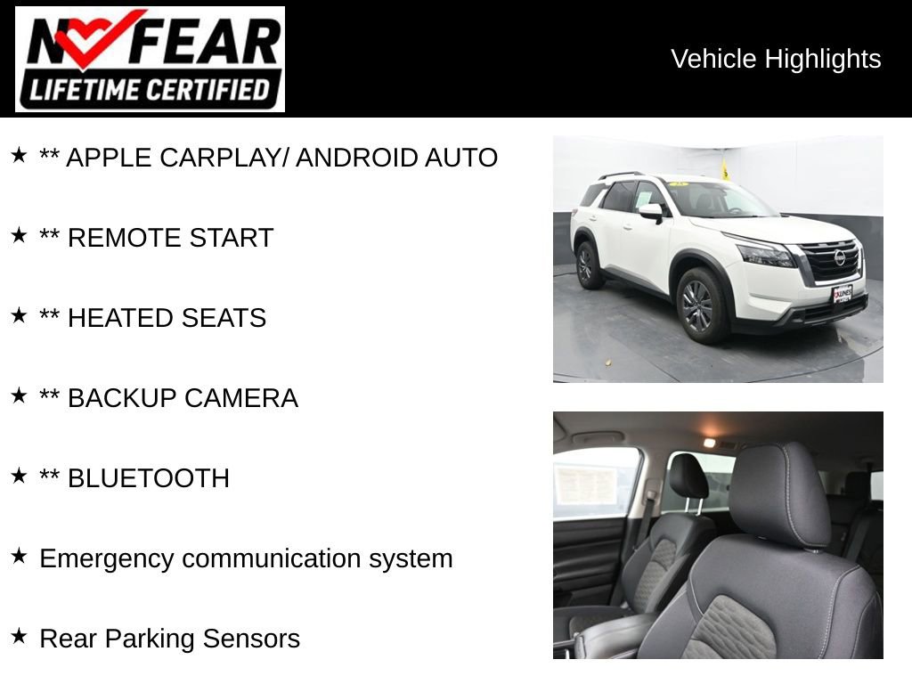 Used 2025 Nissan Pathfinder SV AWD/4WD image 2