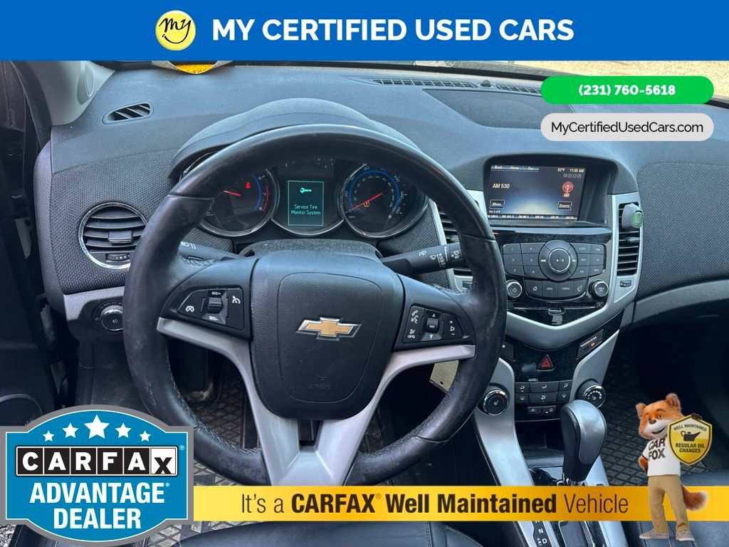 Used 2016 Chevrolet Cruze LT w/ Sun, Sound and Sport Package FWD image 9