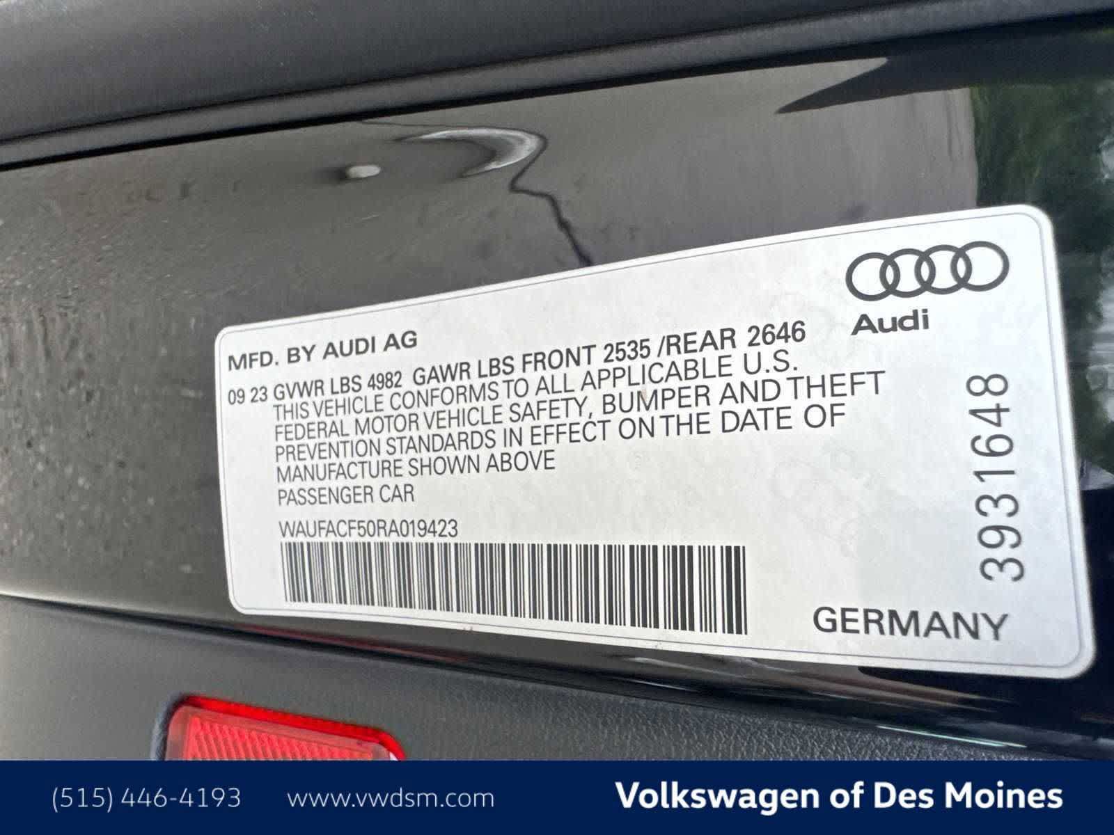 Used 2024 Audi A5 2.0T Premium Plus AWD/4WD image 21