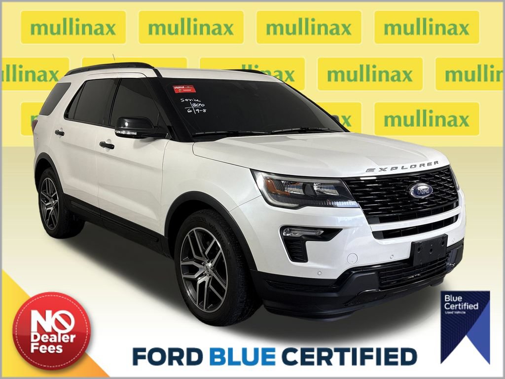 Used 2018 Ford Explorer Sport w/ Ford Safe & Smart Package AWD/4WD 360° Tour