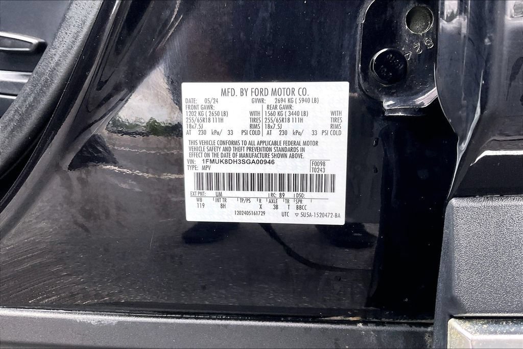 Certified 2025 Ford Explorer Active AWD/4WD image 36