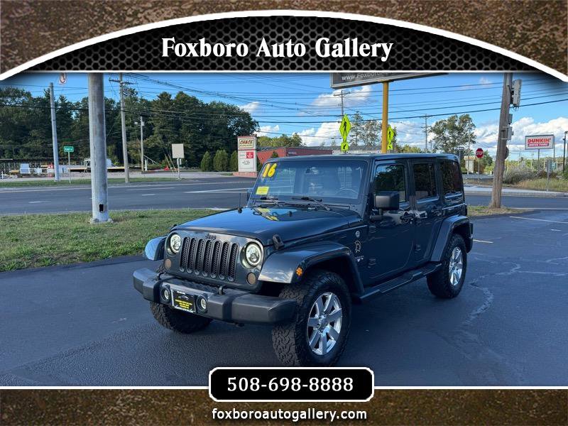 Used 2016 Jeep Wrangler Unlimited Sahara w/ Dual Top Group image 1