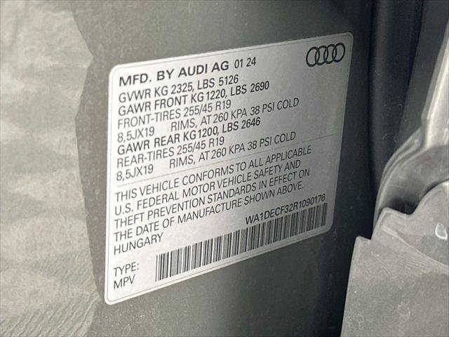 Certified 2024 Audi Q3 2.0T Premium w/ Convenience Package AWD/4WD image 30