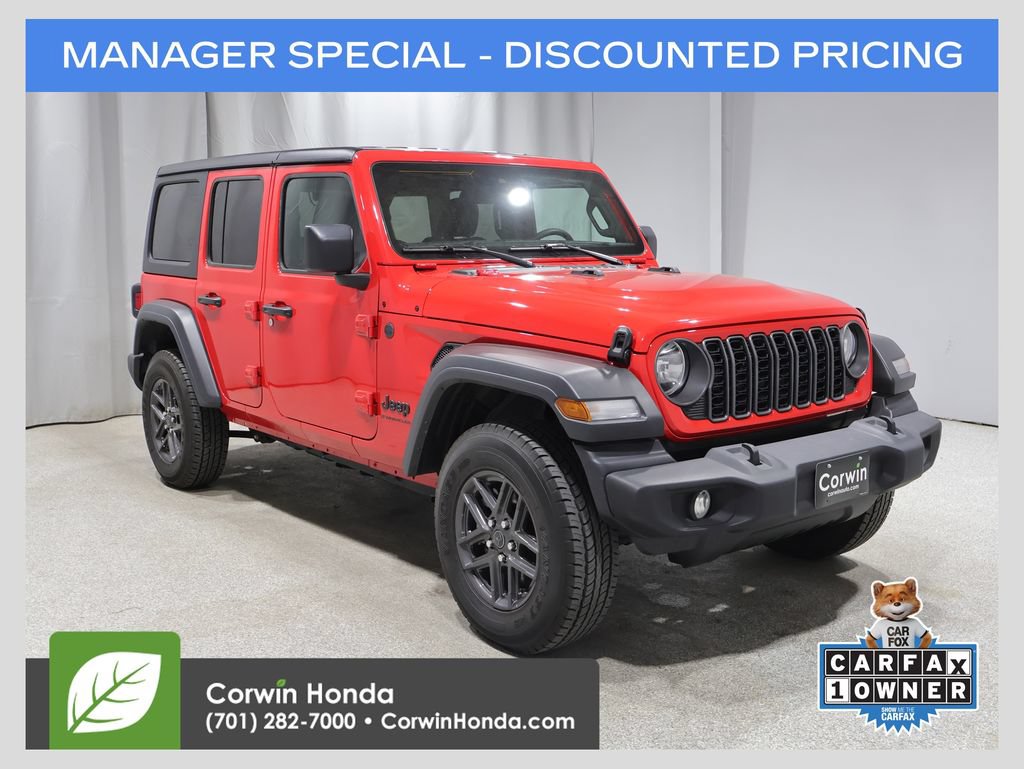 Used 2025 Jeep Wrangler Unlimited Sport AWD/4WD image 1