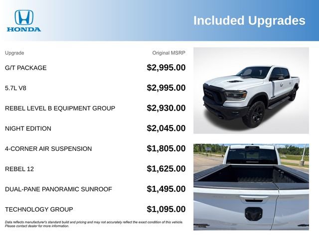 Used 2022 RAM 1500 Rebel w/ G/T Package AWD/4WD image 3