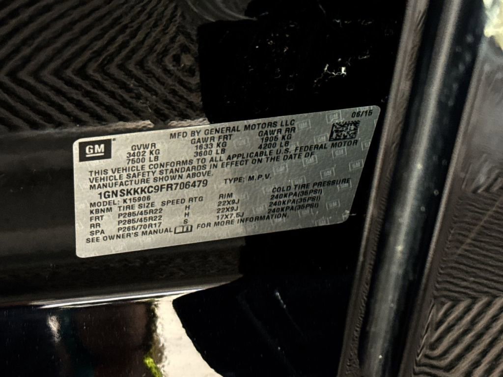 Used 2015 Chevrolet Suburban LTZ AWD/4WD image 30