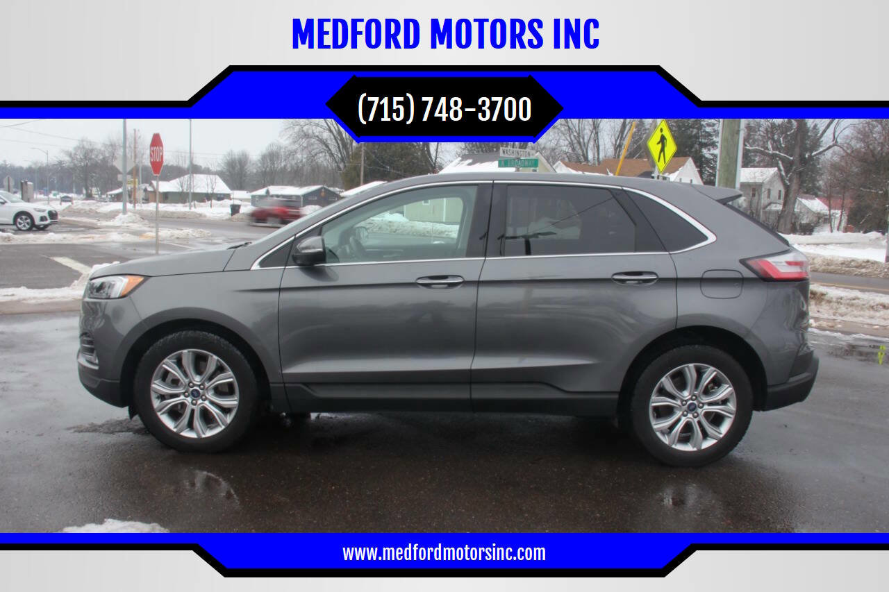 Used 2022 Ford Edge Titanium w/ Equipment Group 301A AWD/4WD image 1