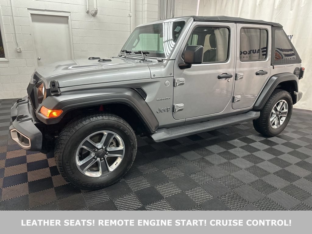 Used 2018 Jeep Wrangler Unlimited Sahara AWD/4WD image 1