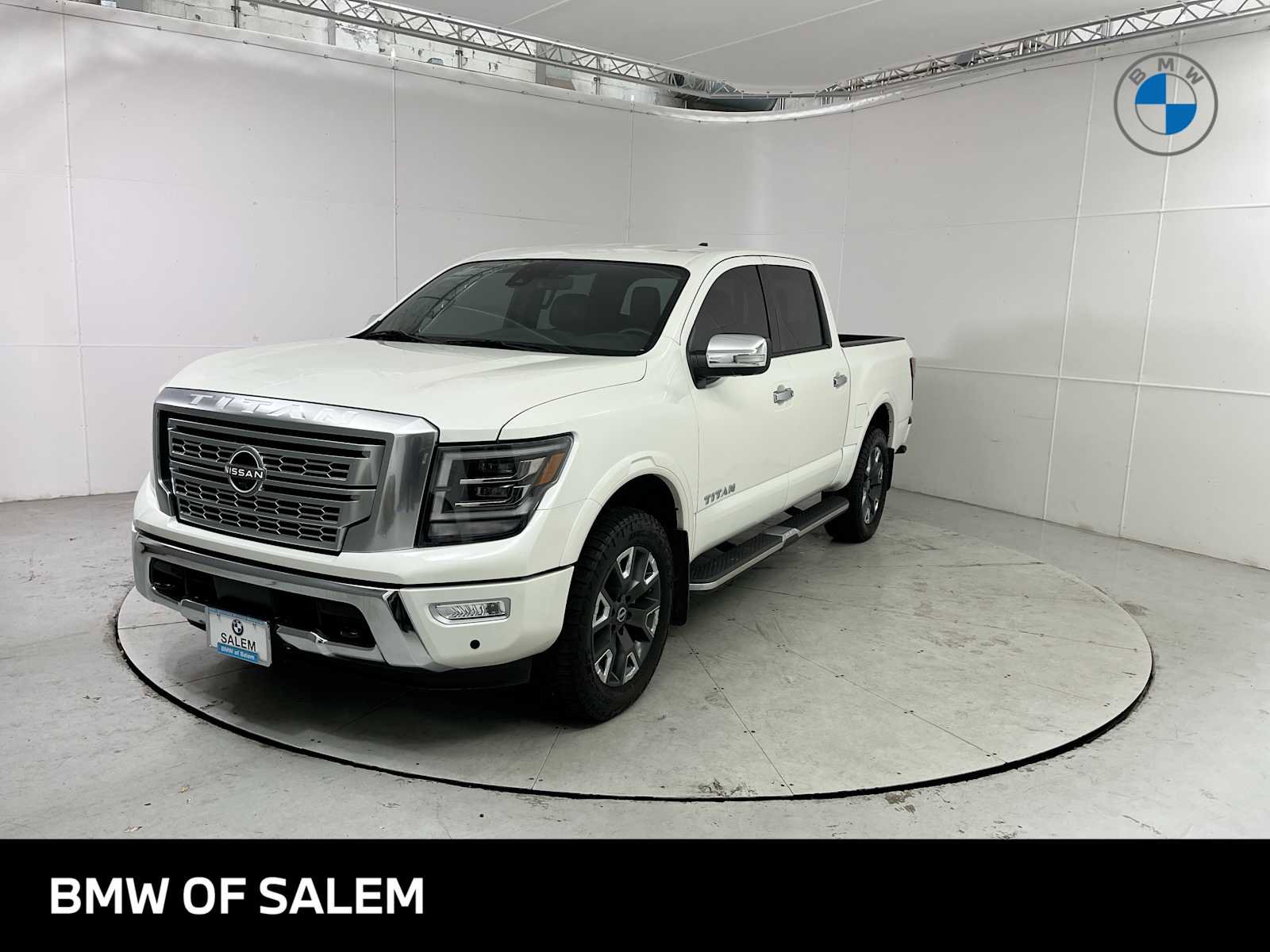Used 2023 Nissan Titan Platinum Reserve w/ Off Road Protection Package AWD/4WD video 1